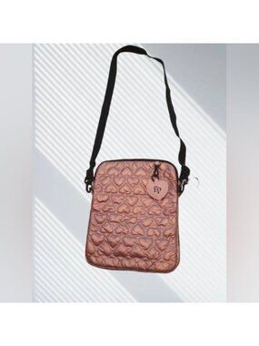 Bugatti x BlackPink Pink Quilted Crossbody Shoulder Bag *NWT